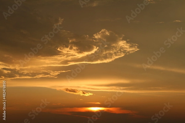 Obraz sunset in the sea