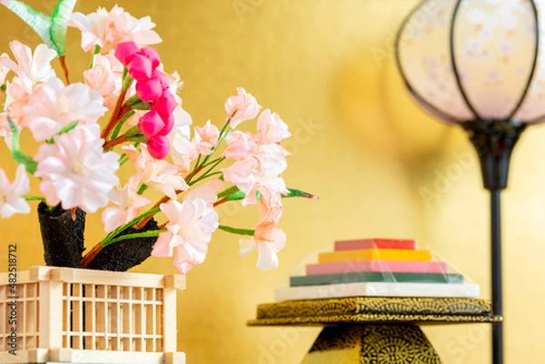 Fototapeta ひな祭り_雛飾り