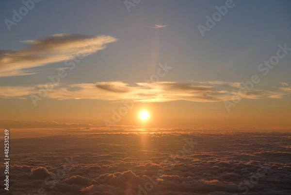 Obraz 富士山からのご来光
