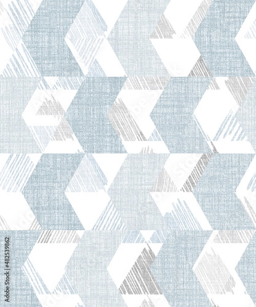 Obraz Seamless triangle, pyramid, shape design, textile design, textile pattern, arrow