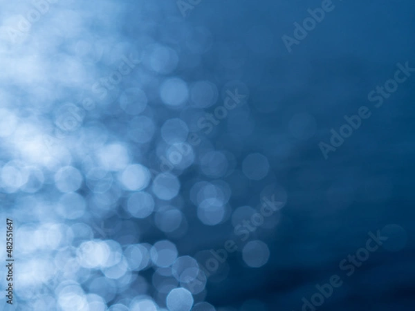 Fototapeta 朝の水面の輝き