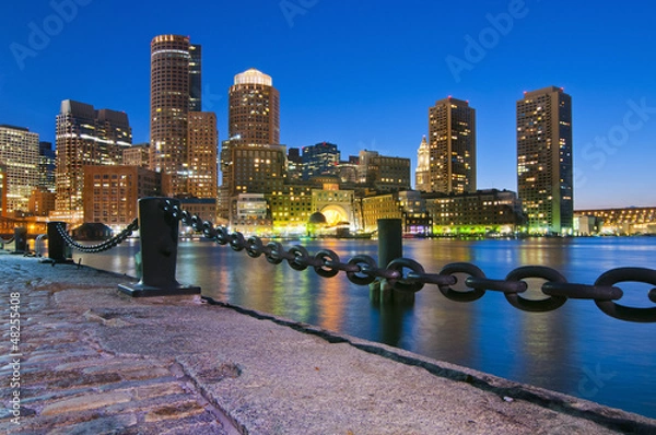 Obraz Boston Skyline