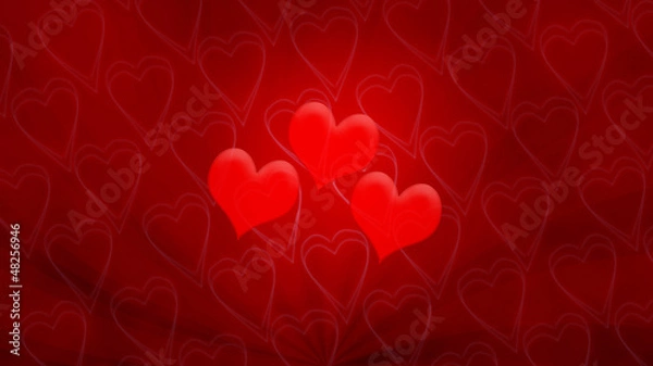 Fototapeta Valentines Creative Background
