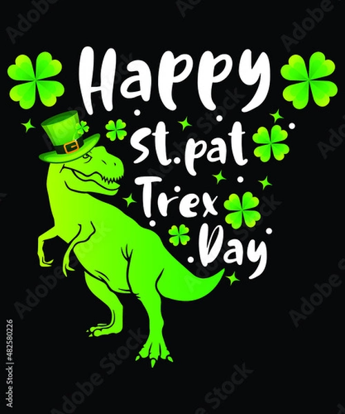 Fototapeta St Patrick's Day Svg T-shirt design  