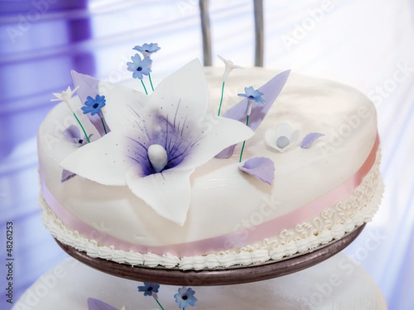 Obraz Wedding cake detail