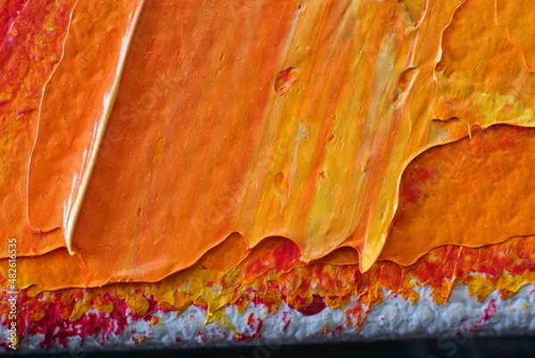 Obraz autumn leaves background