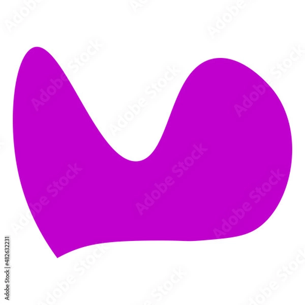 Obraz Abstract Shape Organic 