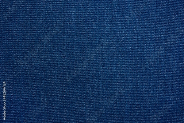 Obraz blue denim closeup - textile background