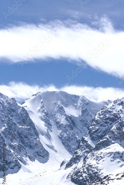 Obraz snow covered mountains