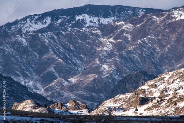 Obraz swiss mountains in winter