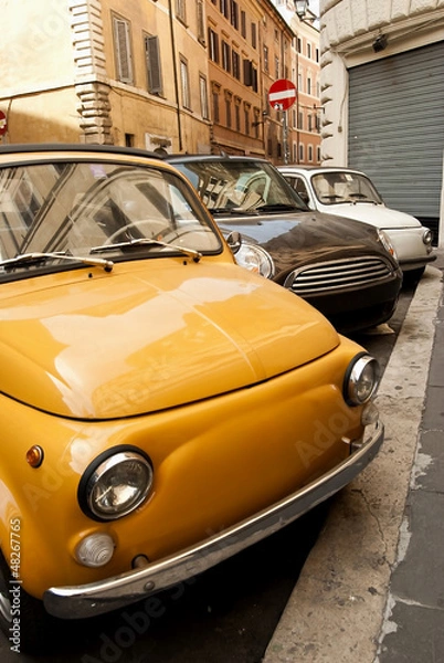 Obraz Samochody w Rzymie.