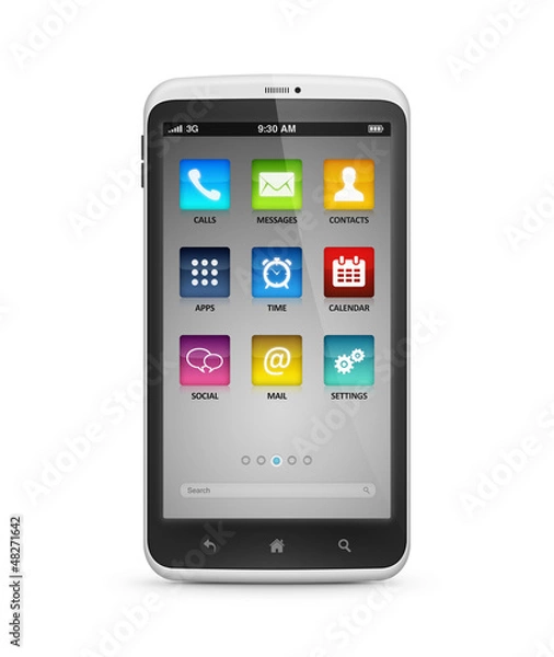 Obraz Mobile Smartphone Isolated