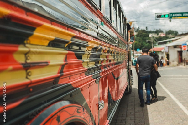 Fototapeta public transportation