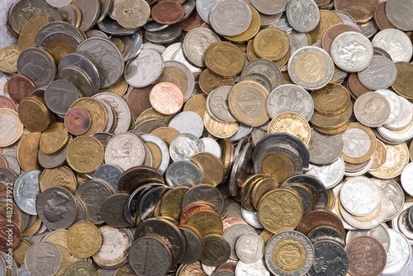 Fototapeta 동전 돈 금융 