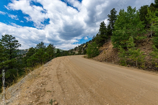 Obraz road to the mountains