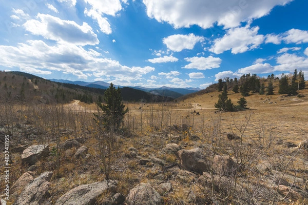 Obraz autumn in the mountains