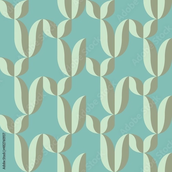 Fototapeta Simple abstract seamless pattern - accent for any surfaces.