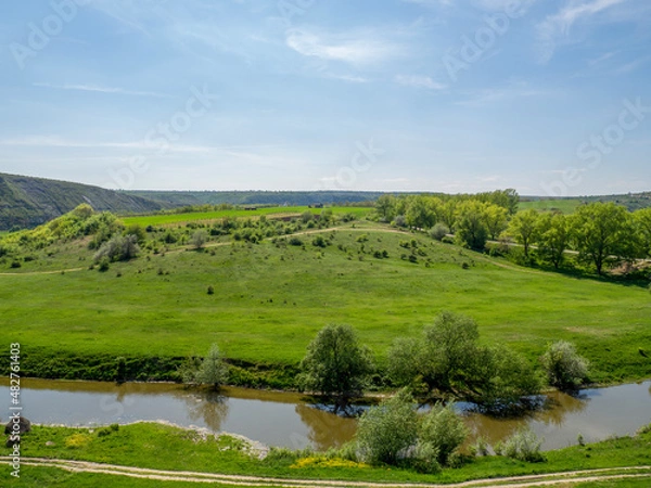 Fototapeta View of Old Orhei. Moldova