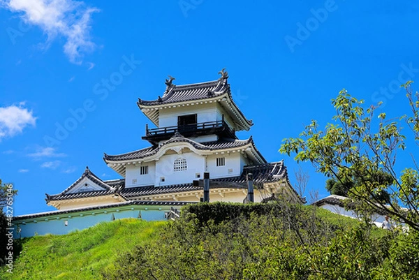 Fototapeta 掛川城天守