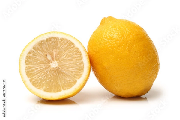 Fototapeta lemon isolated on white