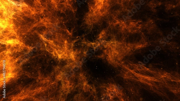 Obraz abstract blaze fire flame texture