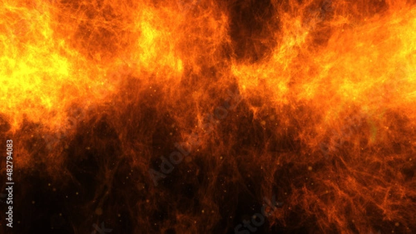 Obraz abstract blaze fire flame texture