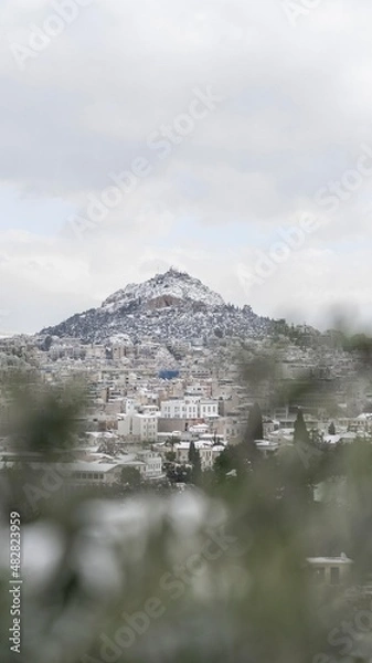 Obraz Snow in Athens 