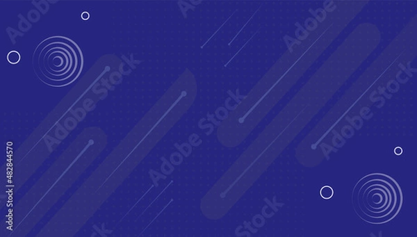 Obraz Abstract blue modern elegant design background.