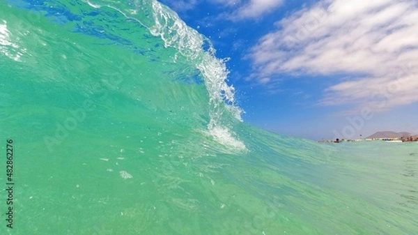 Fototapeta Welle Richtung Strand