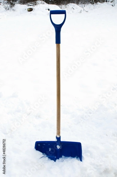 Obraz shovel snow