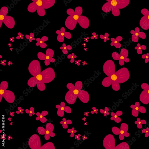 Obraz abstract floral background