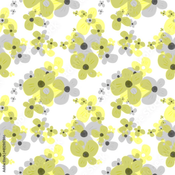 Obraz seamless pattern with flowers