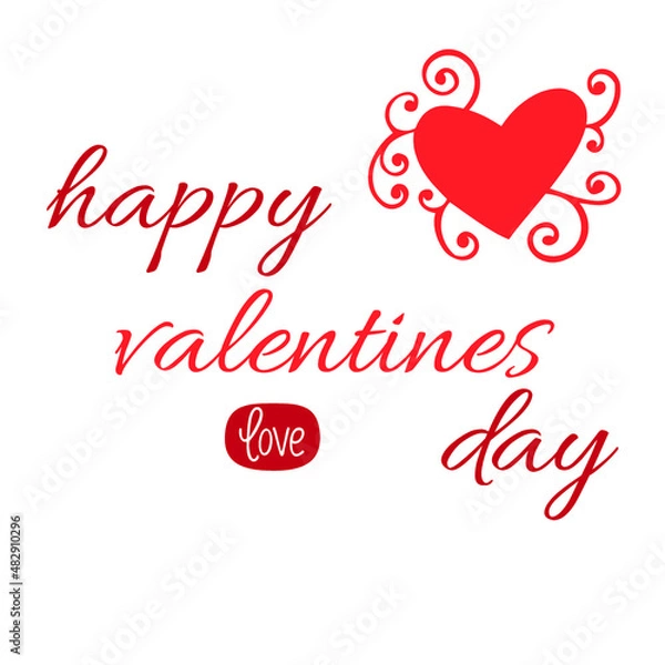 Obraz happy valentines day