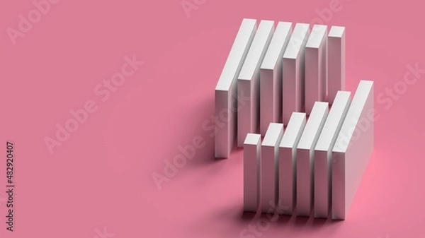 Obraz background wallpaper floor design minimal 3d render