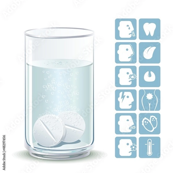 Obraz Effervescent tablets