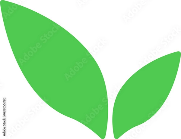 Fototapeta leaf icon