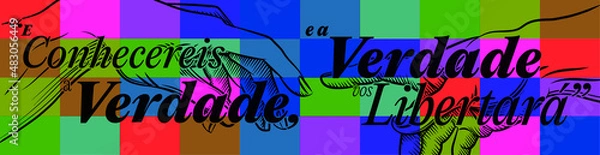 Obraz Adão, deus, verdade, liberdade, libertará