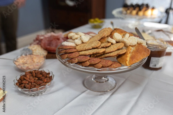 Fototapeta nuts and cookies