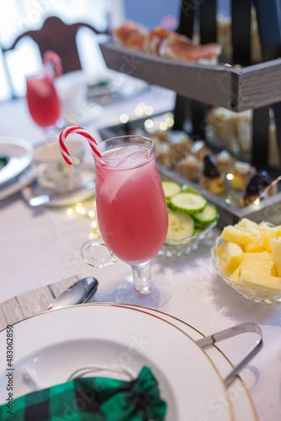 Fototapeta cocktail on a table