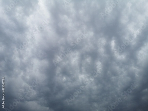 Obraz fluffy clouds and beautiful sky background