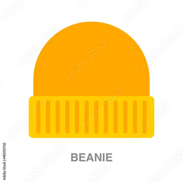 Fototapeta beanie  illustration on transparent background