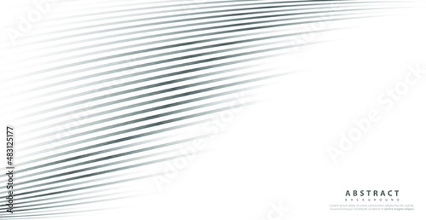 Fototapeta Striped texture, Abstract warped Diagonal Striped Background, wave lines texture. Brand new style for your business design, vector template for your ideas