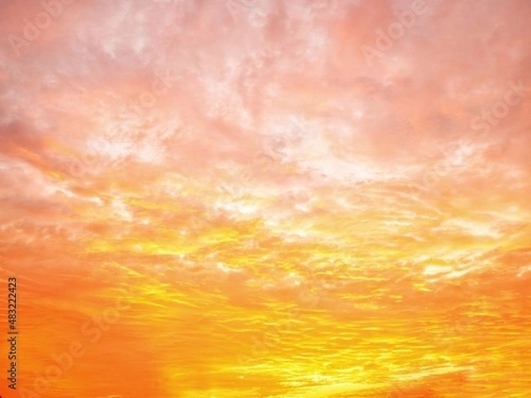Fototapeta Twilight sky background with Colorful sky in twilight background