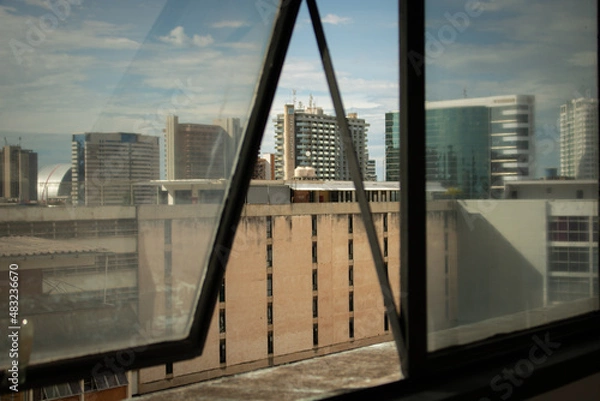 Obraz Prédios vistos da janela