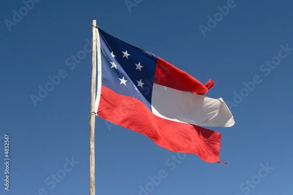 Obraz The First National Confederate Flag