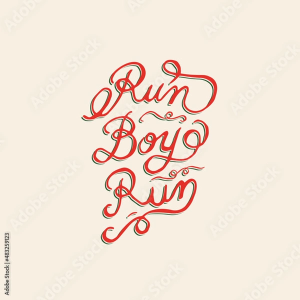 Obraz Lettering Vintage