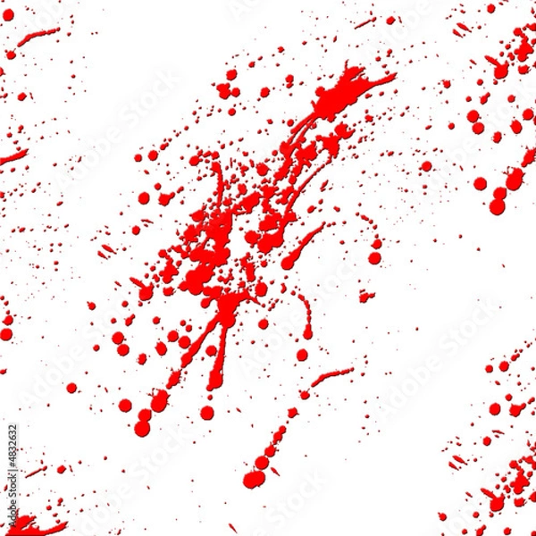 Fototapeta Blood drops background