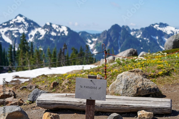 Obraz Un voyage vers le paradis