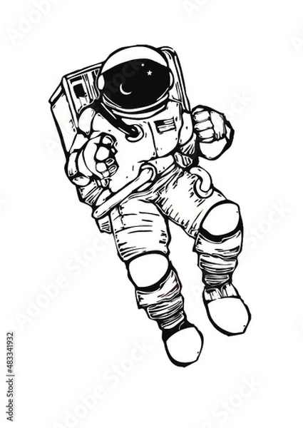 Obraz cosmonaut