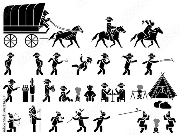 Obraz ICON MAN FAR WEST